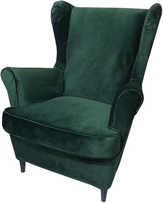 Amazon Com Criusja Sofa Cover For Ikea Strandmon Armchair Sofa Protective Cover Strandmon Chair Slipcovers 1 Seat Velvet Sofa Cover Couch Arm Covers For Living Room Kl 49 Armchair Cover Home Kitchen