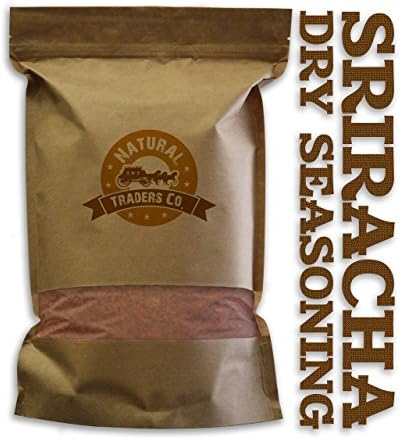 Natural Traders Sriracha Dry Seasoning - 8oz Package - Kosher, Non Gmo, Gluten Free