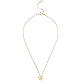COACH Jewelry Women's Signature Puffy Heart Pendant Necklace