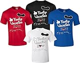 New 2017 Disney Family Vacation T-Shirts Matching Cute Mickey T-Shirts (White, M Adult)