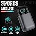 Newmsnr i9 Plus Mini in-Ear Bluetooth 5.0 Earphones,2020 Spuer Comfortable&Lightweight Wireless Earbuds,Touch Control Noise Cancelling Waterproof IPX7 Headset with Mic (Lucky-Gun Black)