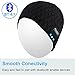 Mydeal Bluetooth Beanie Hat Winter Warm Soft Knit Cap with Wireless Headphone Headset Earphone Stereo Speaker Microphone Hands Free for Outdoor Sport,Compatible with Iphone Android Cell Phones - Black