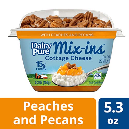 1 DairyPure+Mix+ins+Cottage+Cheese+Peach