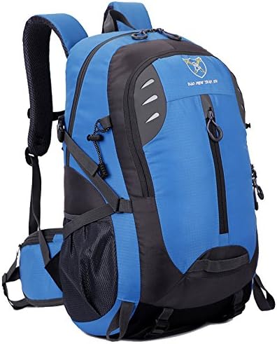 HP House Hiking Backpack 40L with Waterproof Backpack Cover (blue)