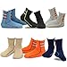 Naartjie Boys Multi Stripe Sport Socks 6-pk Crew (3-5Y)