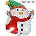 King&Pig 6pcs/Set Christams Foil Mylar Helium Aluminum Film Balloons for Party Brithday Festival Christmas Decorations （Santa Claus/Santa Claus Head/Snow/Christmas Tree/Reindeer/Snowman）