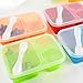 Premium Happy Lunch Boxes with Spoon and Fork - Food Containers  - Kids Adults - Set of 8