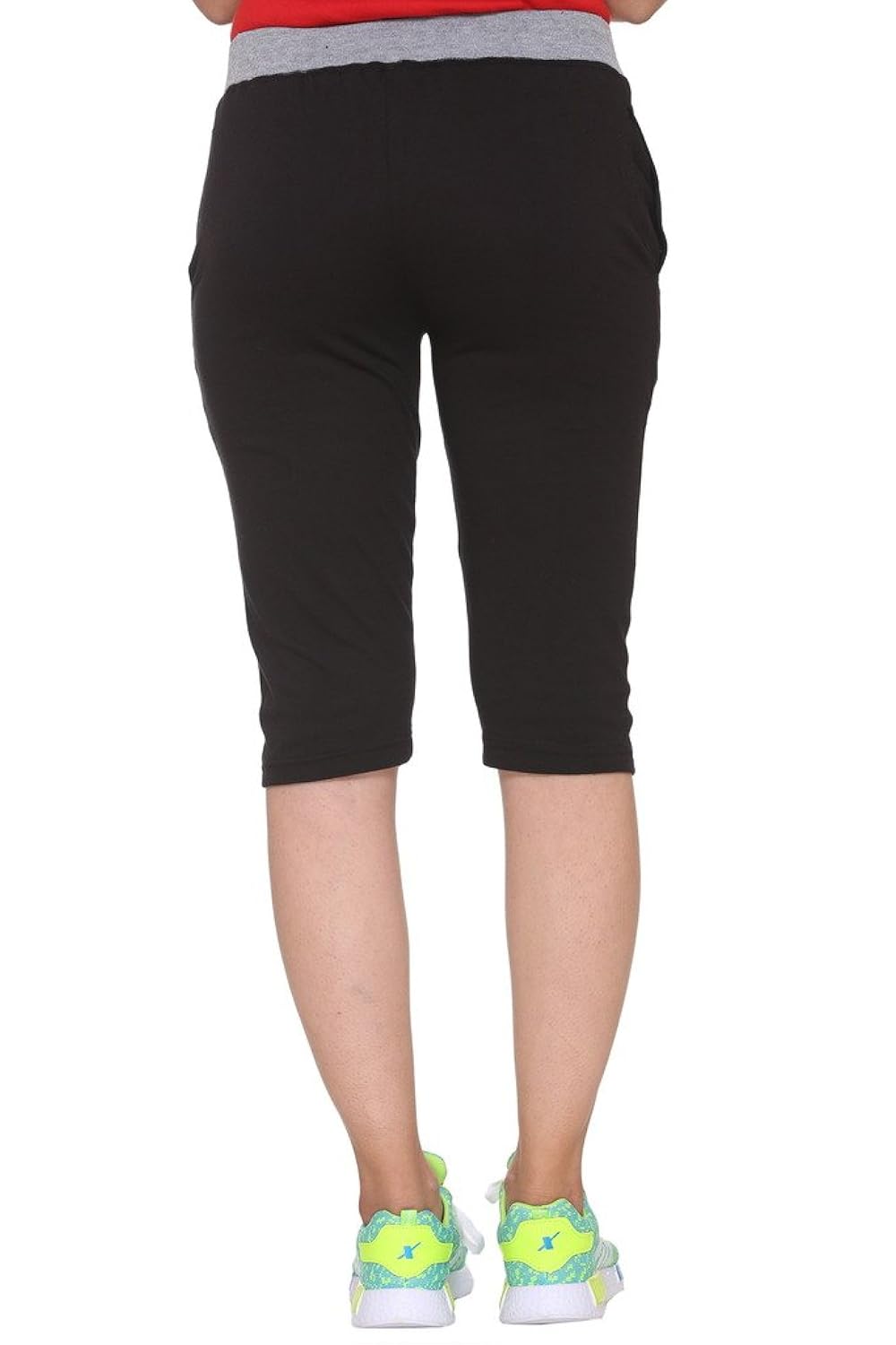 vimal cotton blended capri for women