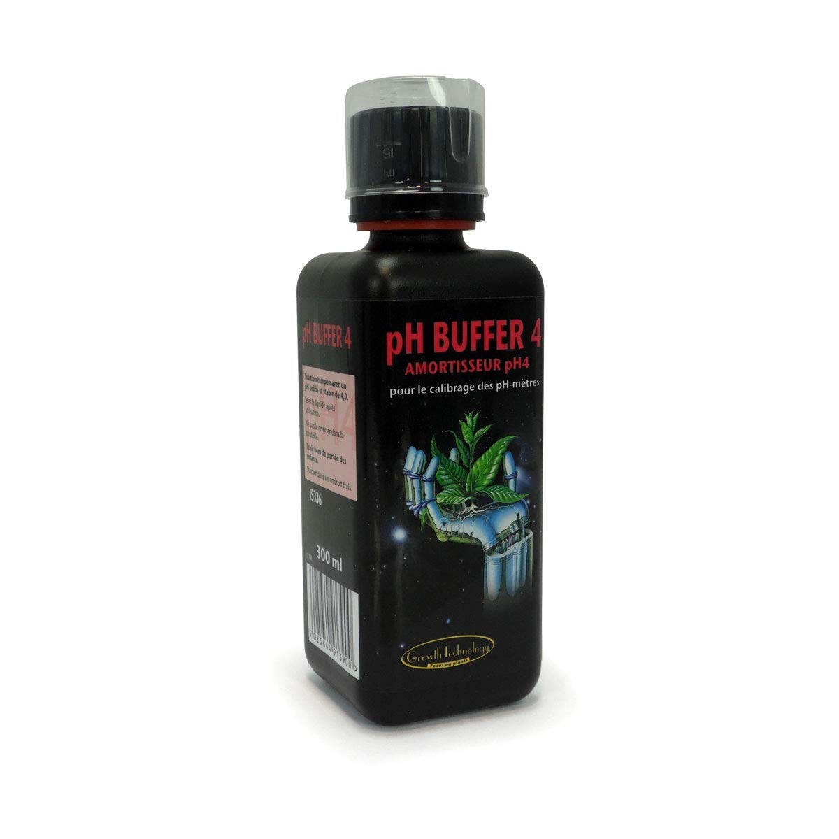 Growth Technology pH Buffer 4 Solution 300ml