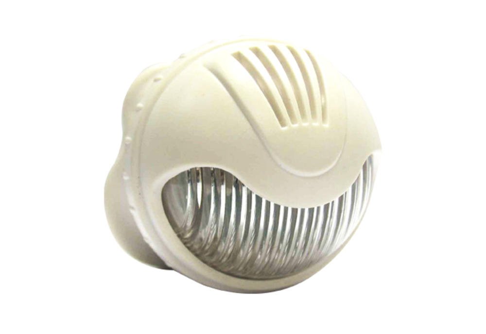 Masterplug Indoor Power Directional Night Light with Rotating Cover - Twin Pack - White