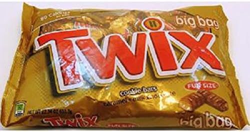 Product Of Twix, Caramel Fun Size (Bag), Count 36 (20.62 oz ) - Chocolate Candy / Grab Varieties & Flavors