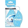 AREON MON MA08 Long Lasting Paper Hanging Ornaments for Car or Home Hanging Best Car Air Freshener Miami Beach Scent, 12 Pack