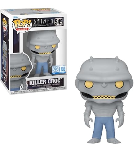 Amazon.com: Suicide Squad Funko POP! Movies Killer Croc (Hooded 