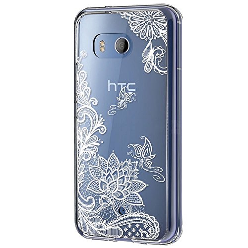 HTC U11 Case, HTC U 11 Case, HTC Ocean Case, Skmy Shockproof Hard PC+ TPU Bumper Case Scratch-Resistant Cover for HTC U / HTC U 11 / HTC Ocean (Clear)