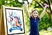 ((NOW INCLUDES Winners Prize) Pin the Horn on the Unicorn Party Game ,Unicorn Game, New with Extra Horns,Party Favor Games , Party Supplies Decorations , Rainbow Unicorn 12 pack
