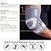 LIVEUP SPORTS 1 Pair Elbow Brace, Compression Elbow Adjustable Support Sleeve for Tendonitis Bursitis Tennis Golf Weightlifting Elbow Treatment, M