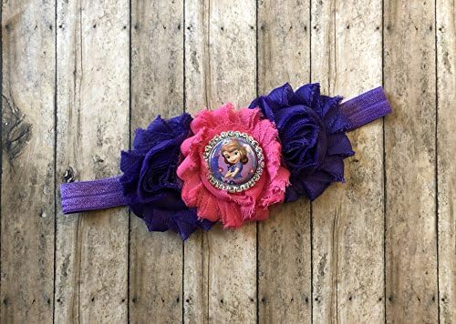 Sofia the first inspired headband by Inspired Bows