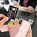 ZVEdeng iPhone X Wallet Case with Card Holder, iPhone X Rotational Case Leather Wallet Phone Case Slim Magnetic Flip Case Protective Cover for Apple iPhone X/XS (5.8inch)-Rose Gold