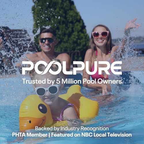 POOLPURE CCP420 Pool Filters Replaces Pentair Clean and Clear Plus 420, R173576, PCC105, 178584, Ultral-A6, Unicel C-7471, 817-0106, Filbur FC-1977, 570-0425-07, L x OD: 26"x7", 4X105 sq.ft. Cartridge