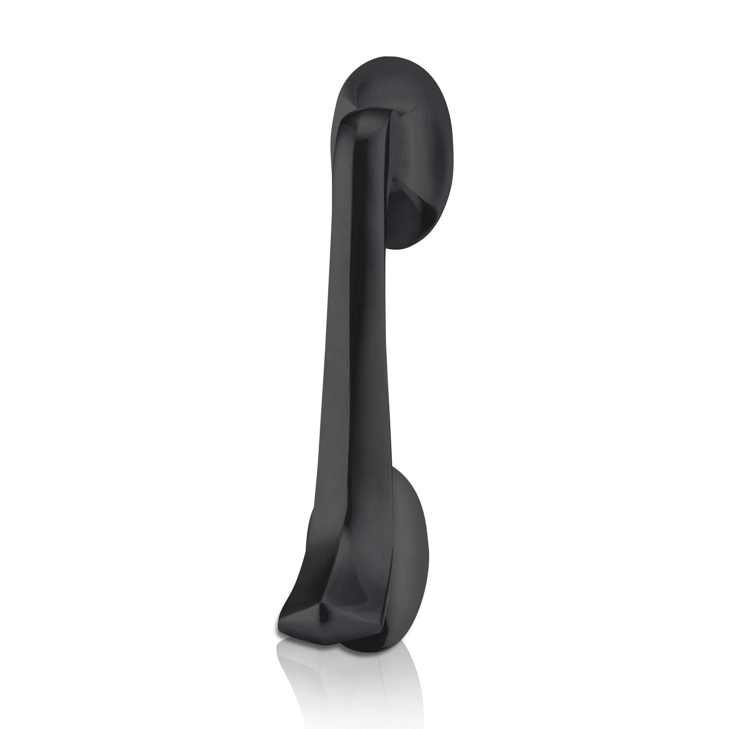 XFORT® Door Knocker Black, Victorian Scroll Door Knockers for Front Door, Elegant Front Door Furniture with a Modern Stylish Design, Perfect for Alerting You of Visitors to Your Home Door Knockers