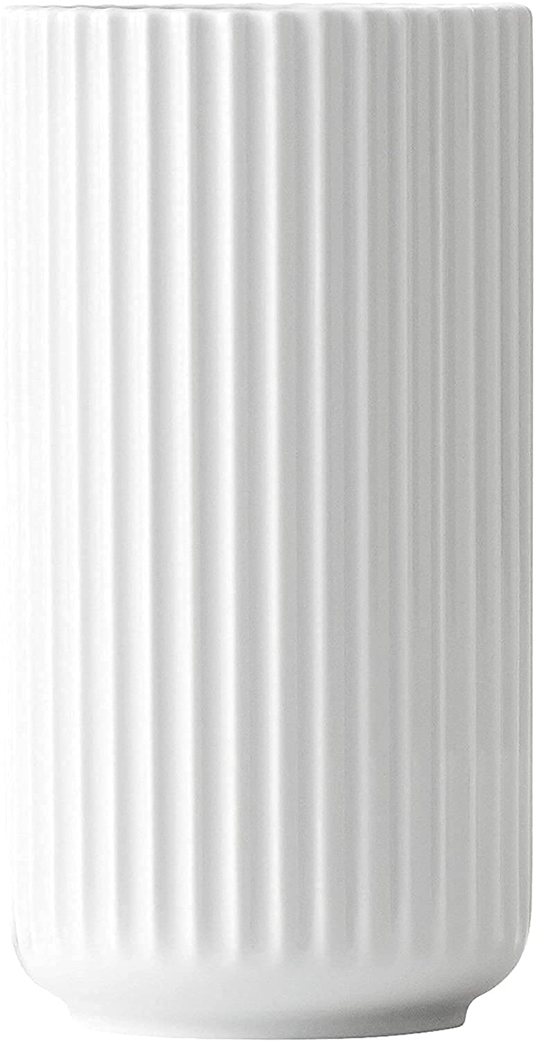 Lyngby Porcelæn Vase Height 25 cm Lyngby Design Classic Timeless Design White