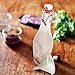 Swing Top Bottles Set of 4 Glass Kombucha Fruit Beverage Beer Liquor 32 Ounces Each Clear Flask Airtight Seal Stopper with Bonus Funnel Included