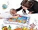 Adorable Tummy Time Floor Mat For Infants | Colorful & Fun Inflatable Baby Water Mat | Leakproof PVC Water Filled Playmat For Newborns | Engaging & Stimulating Vibrant Play Activity Center | Unisex