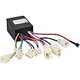 AlveyTech 24 Volt 24 Amp TRE2424 Controller for The Pulse Super-C Electric Scooter - 8 Connectors, Connect to Motor, 3-Wire Throttle Speed Control, Brakes, Battery, Switch, Parts and Accessories