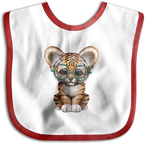 Cute Tiger Lovely Soft Cotton Baby Bibs