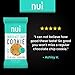 Keto Cookies, Low Carb Snacks: Chocolate Chip Cookies by Nui - 4g Net Carbs, 8 Pack (16 cookies)