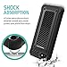 iPhone 8 / iPhone 7 Case, ZUSLAB Armor Shield Full-Body Heavy Duty Protective Case with Built-in Clear Screen Protector, Water Resistant Dust Proof Cover for Apple iPhone 8 / iPhone 7 (Red/Black)
