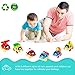 LUKAT Pull Back Cars Toys for 1 2 3 Year Old Pull Back Vehicles Gift for 1 2 3 Year Old Baby Cars Toys