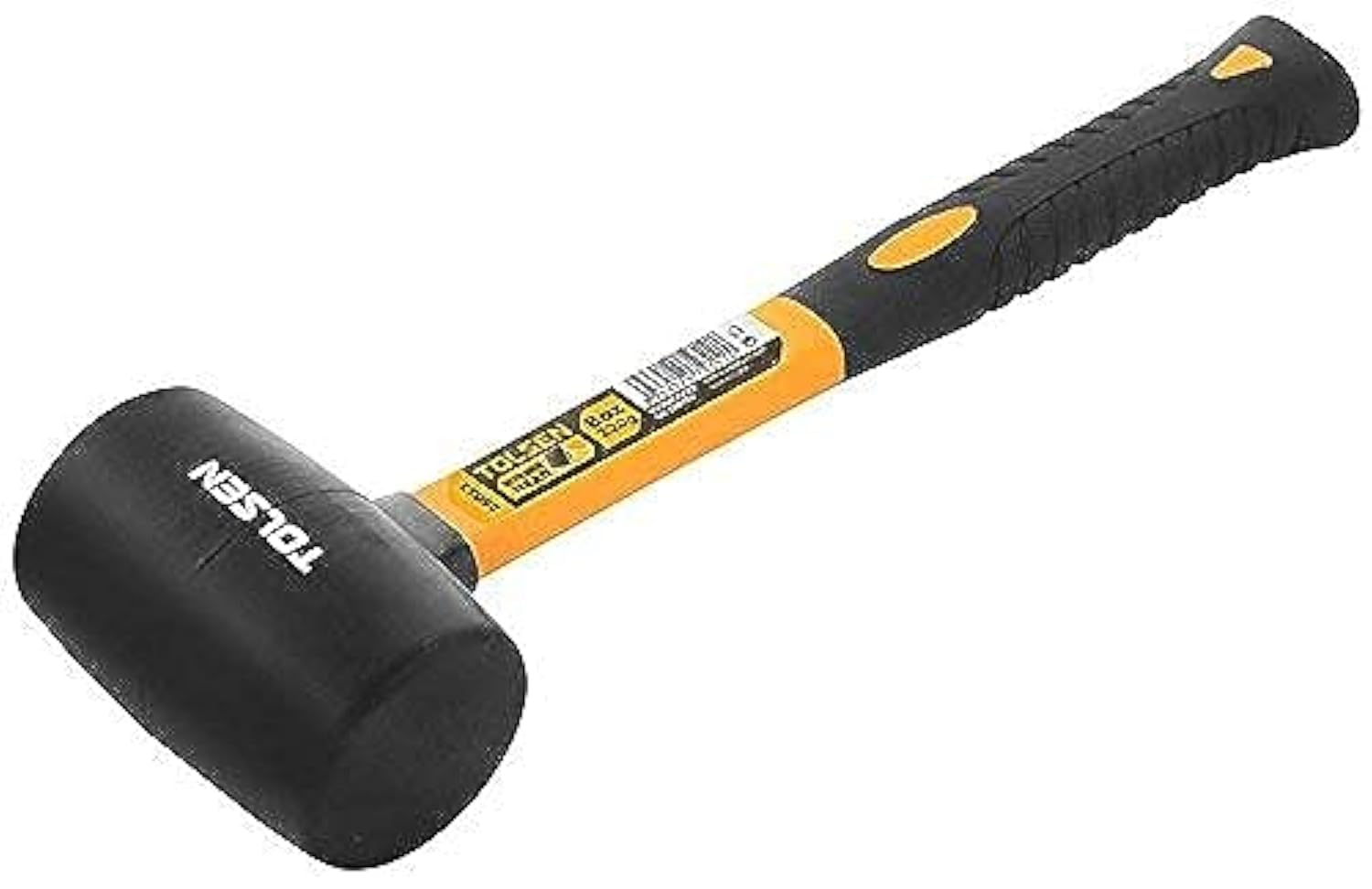 Rubber Mallet 16Oz Rubber Grip Fiberglass Handle