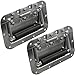 Seismic Audio - SAHDL102-2Pack - Pair of Spring Loaded Speaker Handles for PA Speakers, Rack Cases, or Pedal Board Cases - Pro Audio