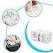 Biubee 20 pcs Disposable Potty Seat Cover - Large Size Travel Toilet Seat Cover with Adhesive No Slip(Star)