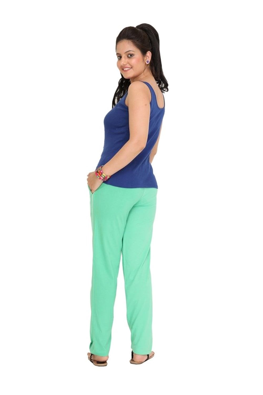 colors & blends - women's cotton pyjamas/lowers