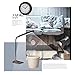SOLLED LED Desk Lamp, 360 Degree Flexible Gooseneck Table Lamp (Wood Grain) with 25 Adjustable Modes Eye-Caring Dimmable Touch Lamp