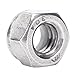 SINOVAL 5/16-18 Nylon Insert Hex Lock Nuts, Stainless Steel 18-8, Plain Finish, Quantity 50