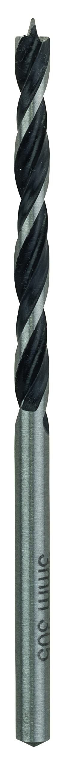 Bosch 2609255200 60mm Brad Point Drill Bits with Diameter 3mm