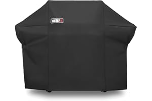 Weber Summit 400 Series Premium Grill Cover, Heavy Duty and Waterproof, Fits Grill Widths Up To 66 Inches