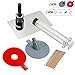 ARISD Car Windshield Repair Kit – Windshield & Glass Repair Tool Set for Half-Moon Cracks or The Combination Cracks