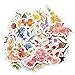 Molshine 270pcs flower decals for Personalize Laptops, Skateboards, Luggage, Cars, Bumpers, Bikes, Bicycles