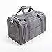 Jet Sitter Airline Approved Expandable Pet Dog Cat Carrier - Stylish Soft Sided Carriers Cats Dogs Travel Crate (Medium)