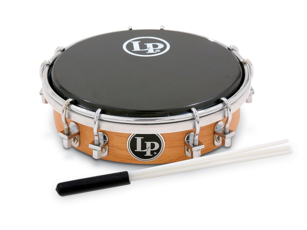 LP LP3006 Latin Percussion Brazilian Tamborim 6'' , Rahmentrommel,White