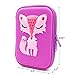 SOOCUTE Elegant Fox Hardtop Pencil Holder Cute EVA Pencil Case with Big Capacity for Kids (Purple)