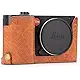 Megagear MG1285 Leica TL2, TL Ever Ready Genuine Leather Camera Half Case & Strap with Battery Access, Green