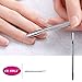 Abeylife Cuticle Pusher with Spoon Professional Nail Cuticle Remover Cleaner 100% Stainless Steel