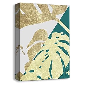 NWT Canvas Wall Art Abstract Geometric Free Life...
