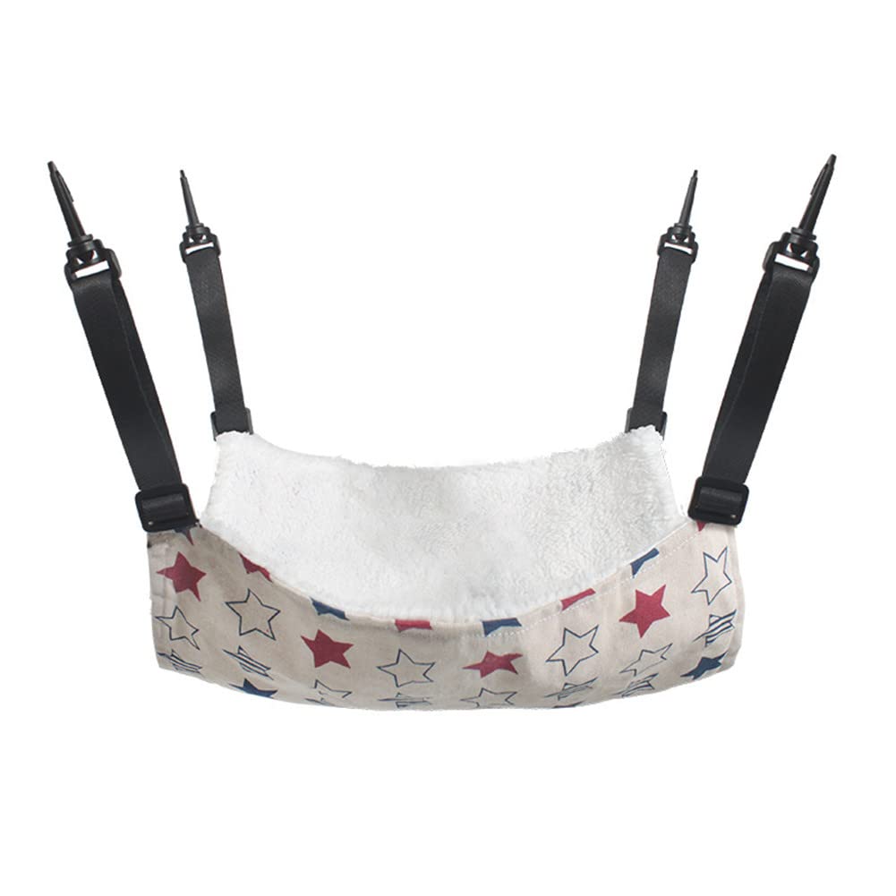 Teogneot Hammock Tent Pet Hammock for Cats, Ferrets, Rats, Rabbits, Small Dogs or Other Pets Cartoon Cat Swing Cat Hammock