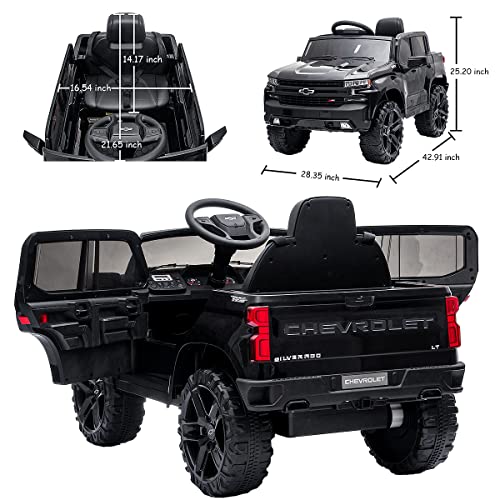 Chevrolet Silverado 12V Kids Boys and Girls Electric Ride on Truck